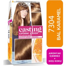 L'Oréal Paris Casting Crème Gloss Saç Boyası - 7304 Bal Karamel