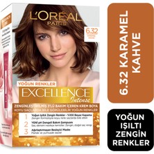 L'Oréal Paris Excellence Intense Saç Boyası - 6.32 Karamel Kahve