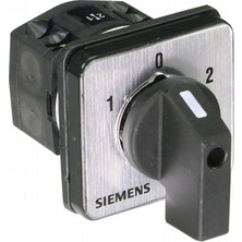 Siemens Monofaze Paket Şalter 1X(1-0-2) 20A Kutup Değiştirici