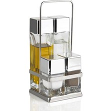 Paşabahçe Cubic Yağlık - Tuzluk Seti 1 Adet