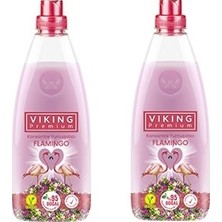 Viking Konsantre Çamaşır Yumuşatıcı Flamingo 1200 ml 2'li