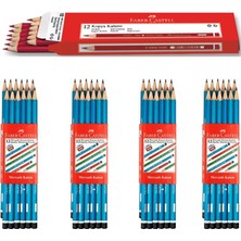 Faber-Castell Mercanlı Kurşun Kalem ve Kırmızı Kopya Kalemi