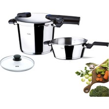 Fissler Bluepoint Düdüklü Tencere 6 Lt + 3,5 Lt Set