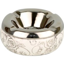 Cool Saloon Seramik Ev Küllüğü Silver Dekor 12 cm
