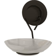 Tekno-tel Vakumlu Plastik Sabunluk Mat Siyah DM266