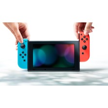 Nintendo Switch Konsol Neon Red Blue Joy / Con  - Yeni V2 Model