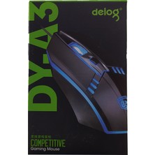 Deiog Dy-A3 Rgb 6 Renk LED 2400 Dpı Oyuncu Gaming Mouse