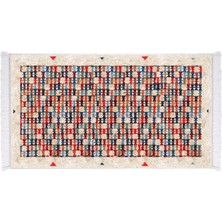 Exclusive Saray Dijital Halı Saçaklı Faye Modern Çok Renkli