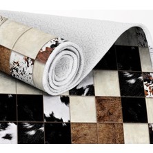 EXCLUSIVE Toprak Dijital Halı Pearl Post Kahverengi Siyah 80 x 120 cm