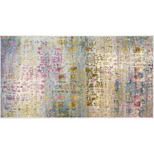 EXCLUSIVE Toprak Dijital Halı Essie Soyut Renkli 80 x 120 cm