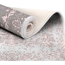 Exclusive Saray Dijital Halı Saçaklı Lynda Klasik Çok Renkli