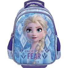 Disney Frozen Face Your Fear Çekçekli İlkokul Çantası 5124