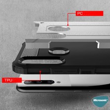 Microsonic Huawei P40 Lite E Kılıf Rugged Armor Siyah