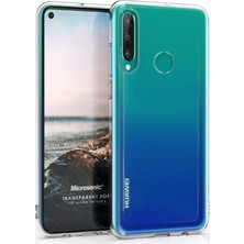 Microsonic Huawei P40 Lite E Kılıf Transparent Soft Şeffaf