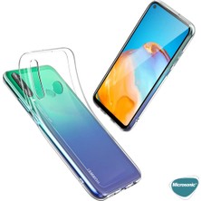 Microsonic Huawei P40 Lite E Kılıf Transparent Soft Şeffaf