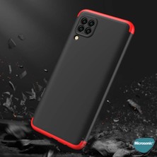 Microsonic Huawei P40 Lite Kılıf Double Dip 360 Protective Kırmızı