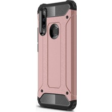 Microsonic Huawei Y7P Kılıf Rugged Armor Rose Gold