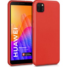 Microsonic Matte Silikon Huawei Honor 9S Kılıf Kırmızı
