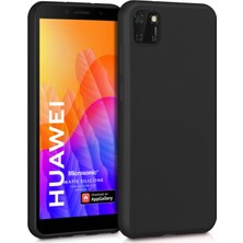 Microsonic Matte Silikon Huawei Honor 9S Kılıf Siyah
