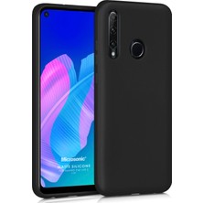 Microsonic Matte Silikon Huawei Y7P Kılıf Siyah