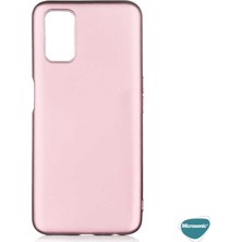 Microsonic Matte Silikon Oppo A52 Kılıf Rose Gold