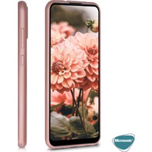 Microsonic Matte Silikon Samsung Galaxy M11 Kılıf Kırmızı