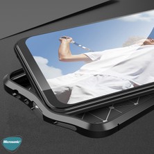 Microsonic Oppo A92 Kılıf Deri Dokulu Silikon Siyah