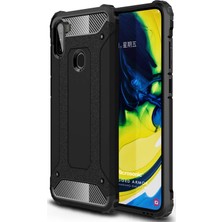 Microsonic Samsung Galaxy M11 Kılıf Rugged Armor Siyah