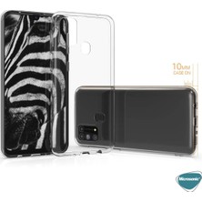 Microsonic Samsung Galaxy M31 Kılıf Transparent Soft Şeffaf