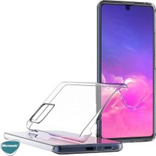 Microsonic Samsung Galaxy S10 Lite Kılıf 6 Tarafı Full Koruma 360 Clear Soft Şeffaf