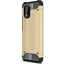 Microsonic Xiaomi Mi 10 Lite Kılıf Rugged Armor Gold