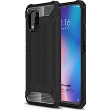 Microsonic Xiaomi Mi 10 Lite Kılıf Rugged Armor Siyah