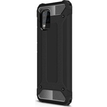 Microsonic Xiaomi Mi 10 Lite Kılıf Rugged Armor Siyah