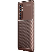 Microsonic Xiaomi Mi Note 10 Lite Kılıf Legion Series Kahverengi