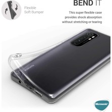 Microsonic Xiaomi Mi Note 10 Lite Kılıf Transparent Soft Şeffaf