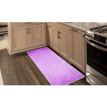 Colorix Kaymaz Deri Taban Tezgah Önü Mutfak Paspası 75 x 150 cm No: 255