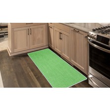 Colorix Kaymaz Deri Taban Tezgah Önü Mutfak Paspası 75 x 150 cm No: 310