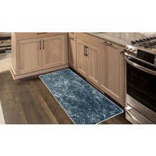 Colorix Kaymaz Deri Taban Tezgah Önü Mutfak Paspası 75 x 150 cm No: 363