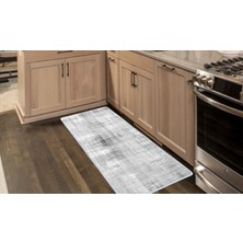 Colorix Kaymaz Deri Taban Tezgah Önü Mutfak Paspası 75 x 150 cm No: 509