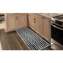 Colorix Kaymaz Deri Taban Tezgah Önü Mutfak Paspası 75 x 150 cm No: 610