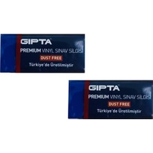 Gıpta Premium Vinyl Dust Free Küçük Sınav Silgisi 2'li