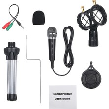 Buyfun Kablolu Kondenser Mikrofon Ses 3.5 mm Stüdyo Mic Vokal (Yurt Dışından)