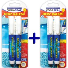 Vodaseal Derz Kalemi 2li Beyaz 2li Set