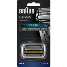 Braun 9 Serisi Tıraş Makinesi Yedek Başlığı 92S (Gümüş)