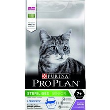 PRO PLAN® Sterilised Senior Hindili Kuru Kedi Maması 3 Kg