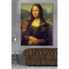 Hediyeler Kapında 100 x 140 Mona Lisa Duvar Kanvas Tablo