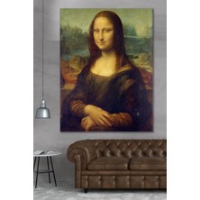 Hediyeler Kapında 90 x 130 Mona Lisa Duvar Kanvas Tablo
