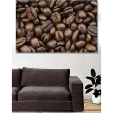 Hediyeler Kapında 50 x 70 Kahve Çekirdekleri Duvar Kanvas Tablo