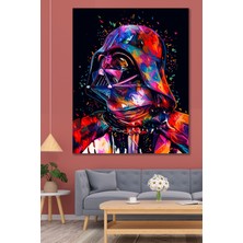 Hediyeler Kapında 100 x 140 Darth Vader Painting Duvar Kanvas Tablo