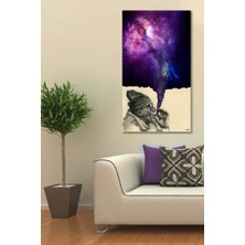 Hediyeler Kapında 60 x 120 Dekoratif Smoking Kanvas Duvar Tablo